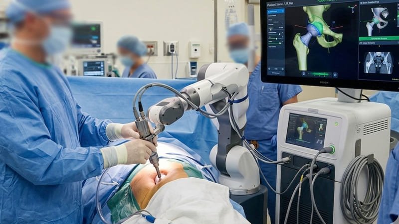 Robotic Hip joint Replacement surgery Dr Rajkumar